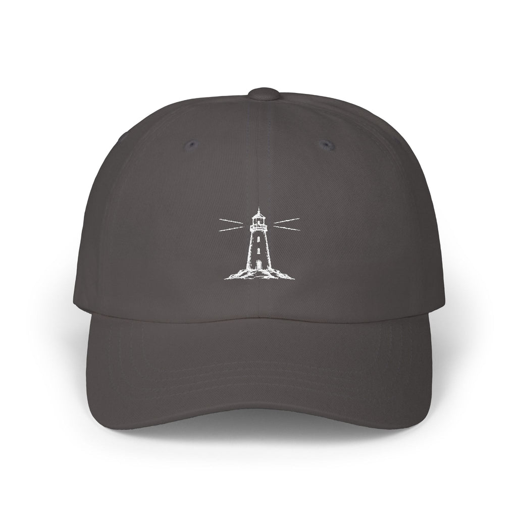 Minimal Palm Tree Classic Dad Cap | Embroidered White Baseball Hat