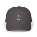 Minimal Palm Tree Classic Dad Cap | Embroidered White Baseball Hat
