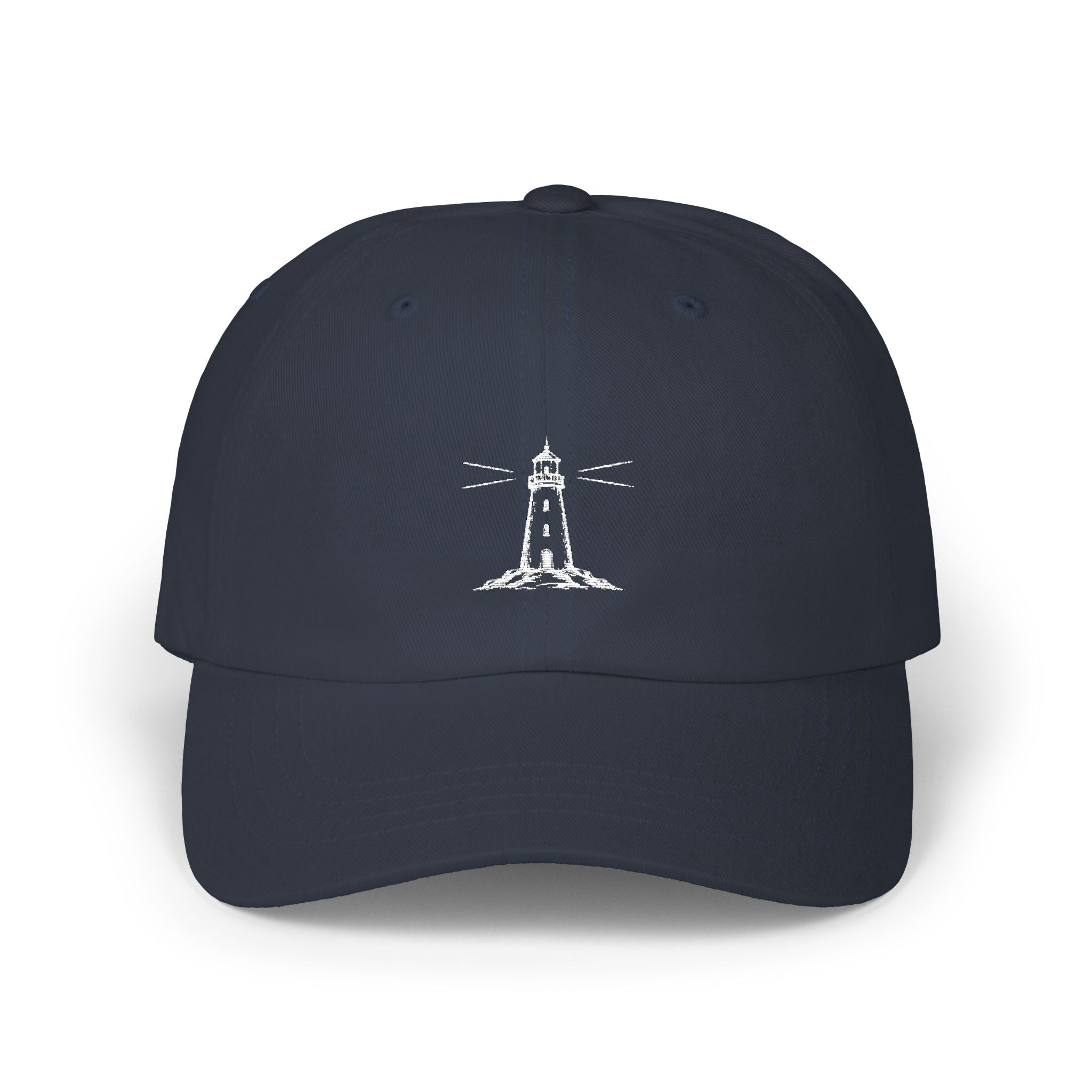 Minimal Palm Tree Classic Dad Cap | Embroidered White Baseball Hat